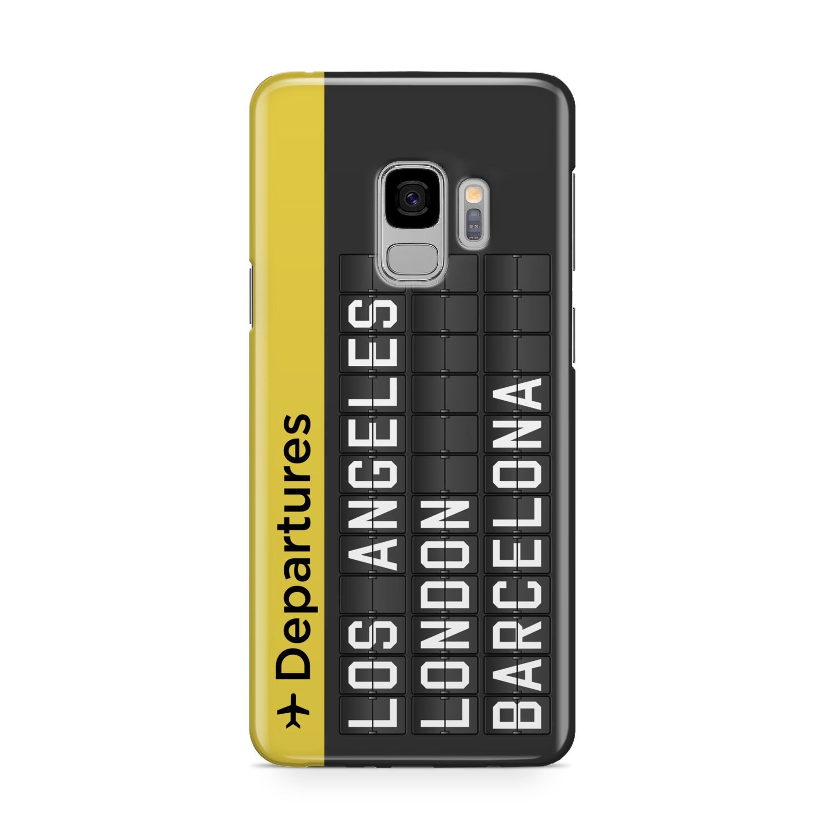 Airport Departures Board Samsung Galaxy S9 Case