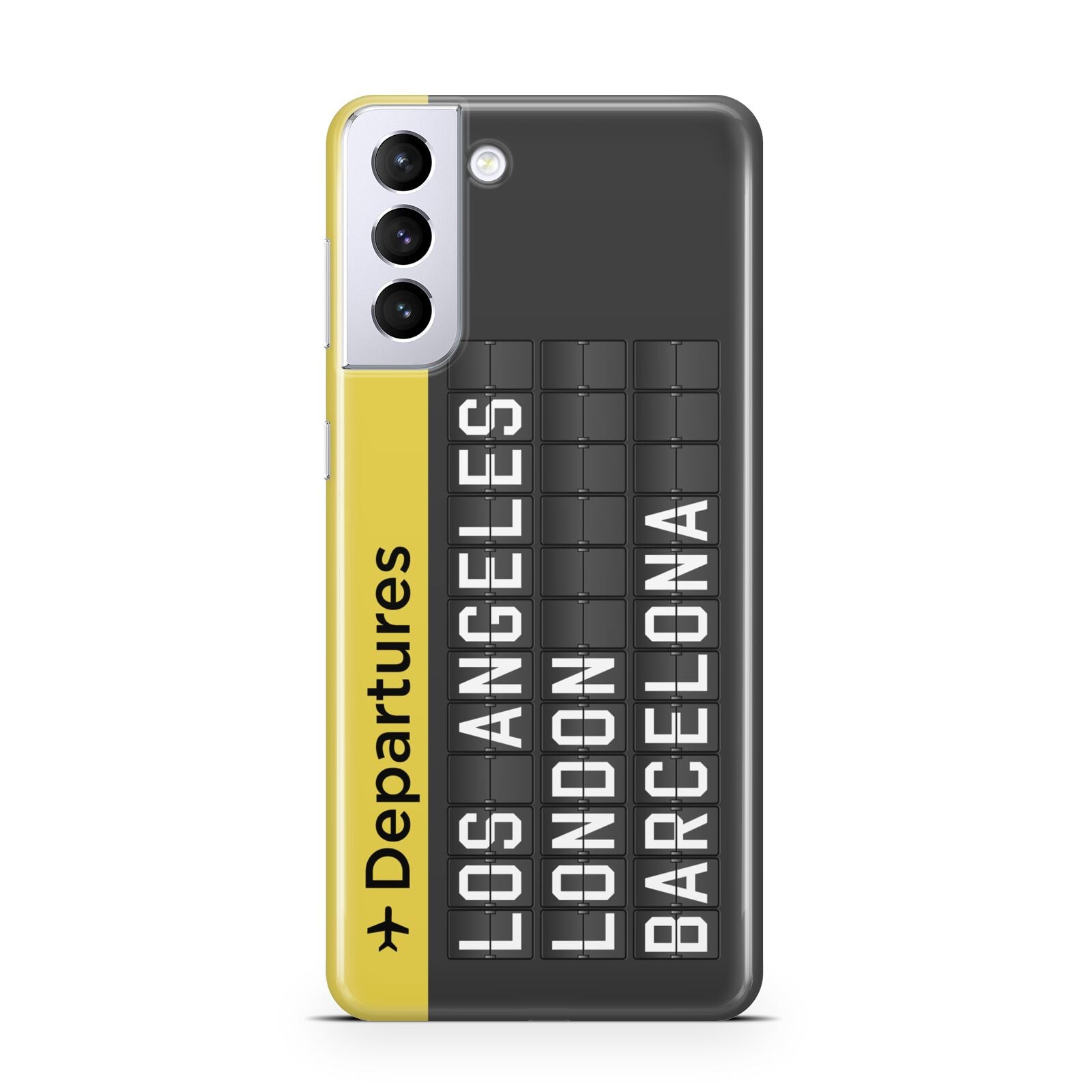 Airport Departures Board Samsung S21 Plus Phone Case