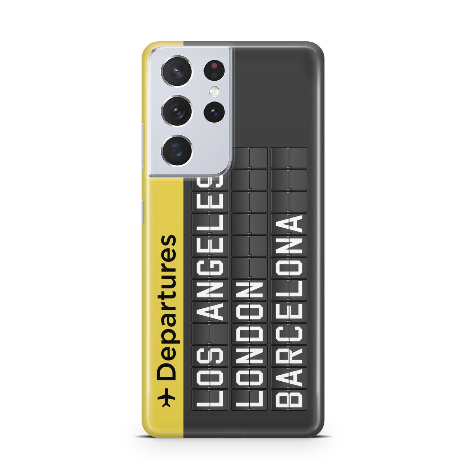 Airport Departures Board Samsung S21 Ultra Case