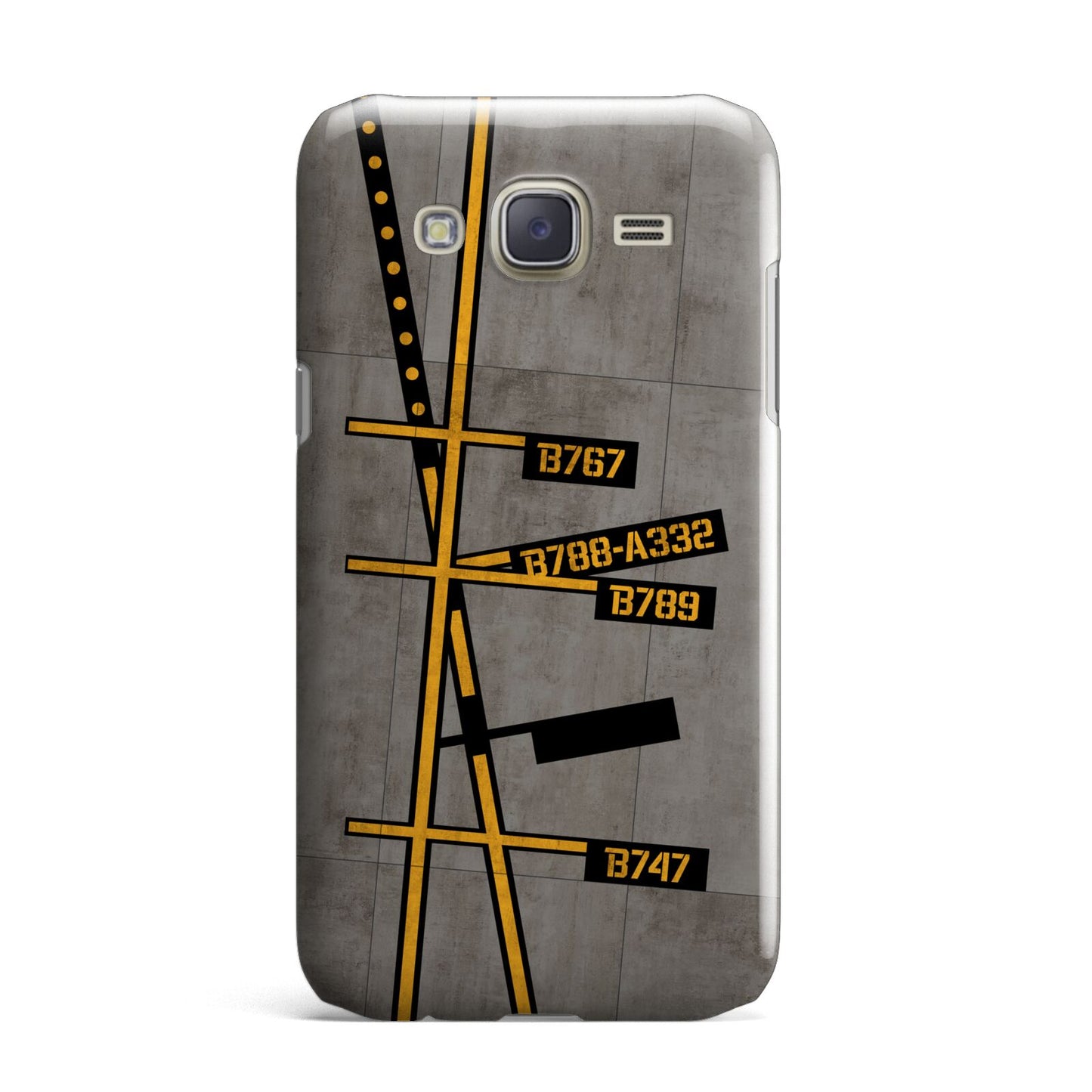 Airport Parking Markings Samsung Galaxy J7 Case