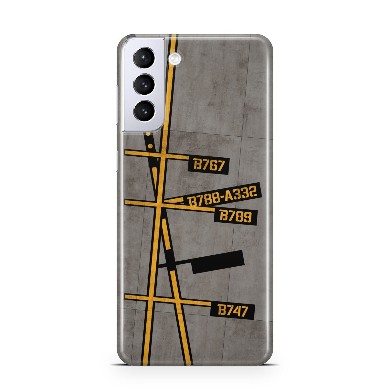 Airport Parking Markings Samsung S21 Plus Phone Case