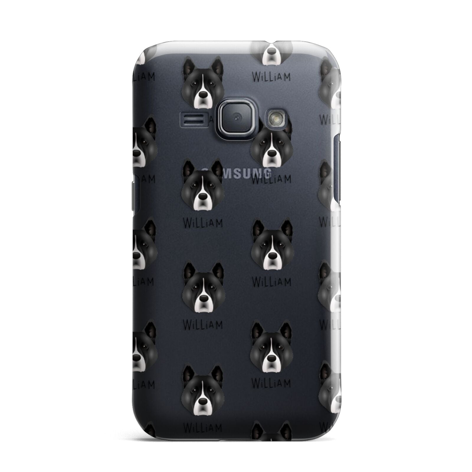 Akita Icon with Name Samsung Galaxy J1 2016 Case