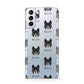 Akita Icon with Name Samsung S21 Plus Phone Case