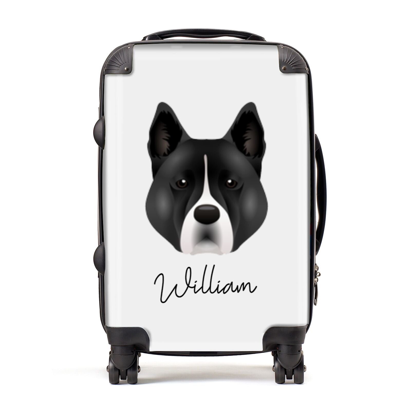 Akita Personalised Suitcase