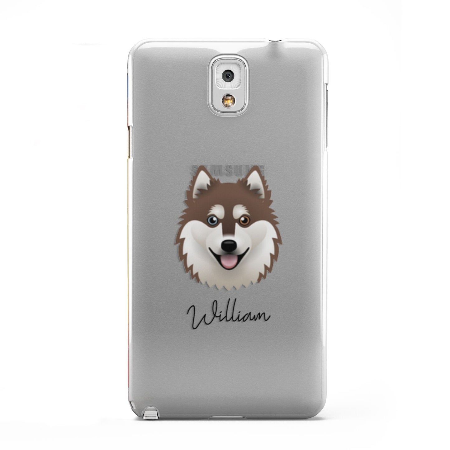 Alaskan Klee Kai Personalised Samsung Galaxy Note 3 Case