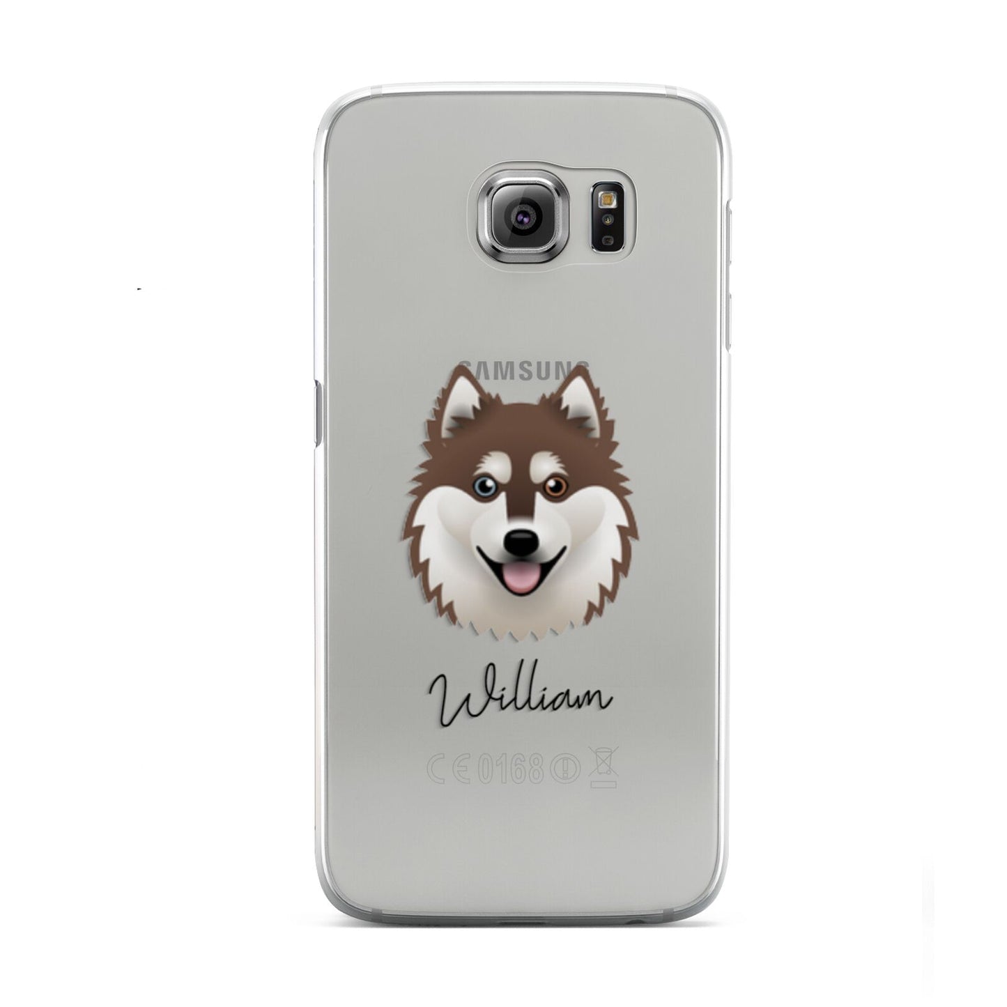 Alaskan Klee Kai Personalised Samsung Galaxy S6 Case