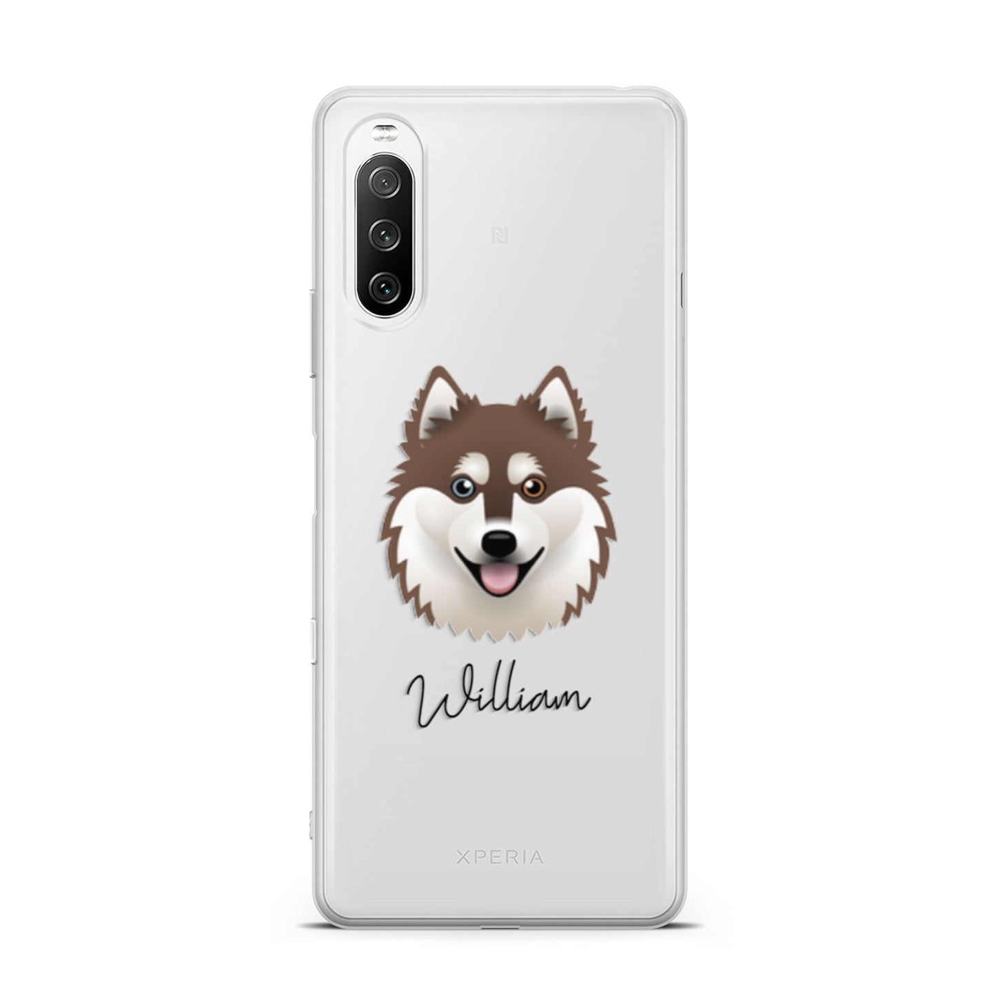 Alaskan Klee Kai Personalised Sony Xperia 10 III Case