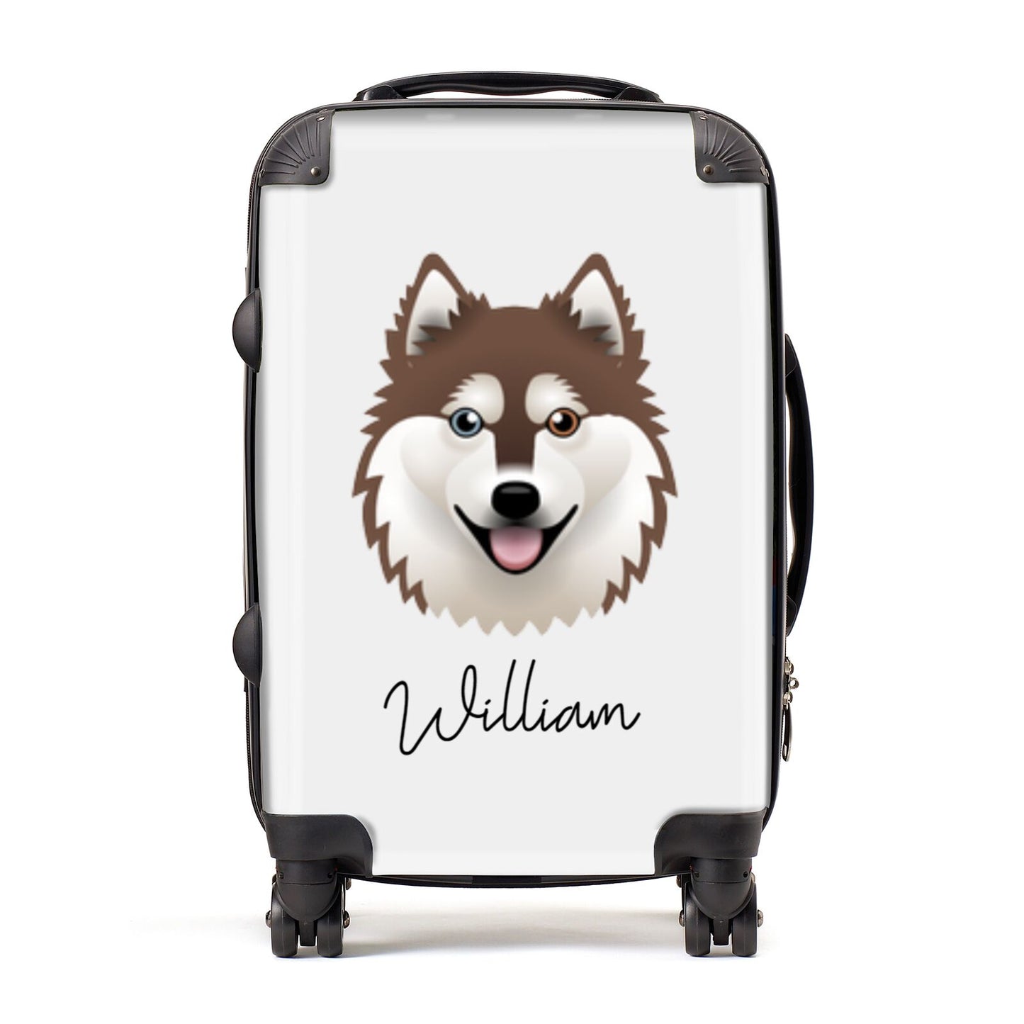 Alaskan Klee Kai Personalised Suitcase