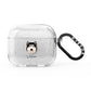 Alaskan Malamute Personalised AirPods Glitter Case 3rd Gen