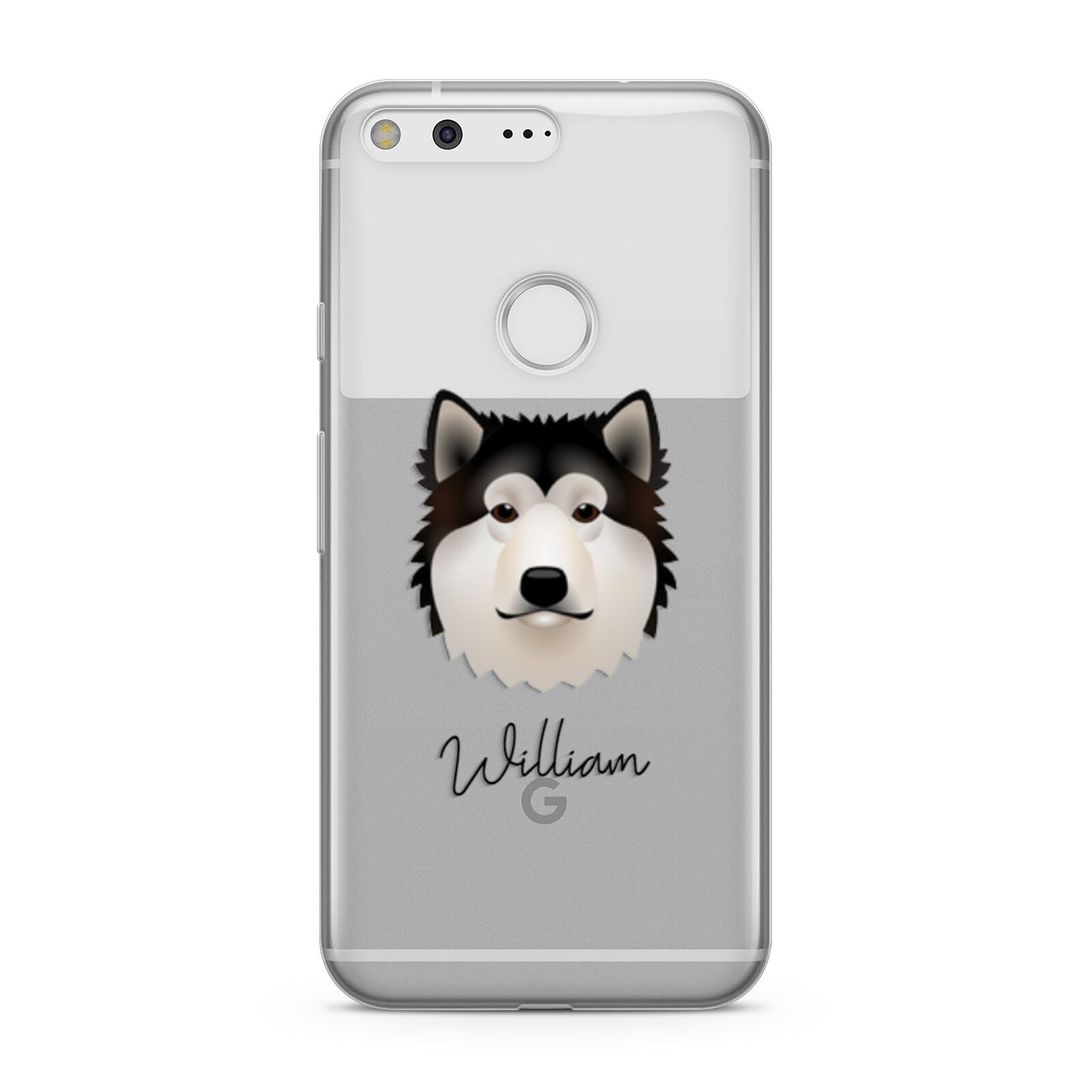 Alaskan Malamute Personalised Google Pixel Case