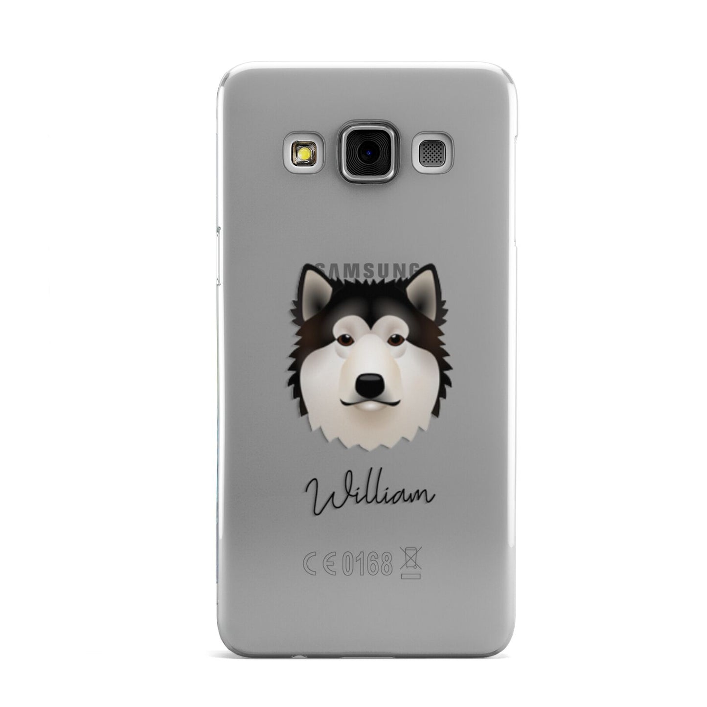 Alaskan Malamute Personalised Samsung Galaxy A3 Case