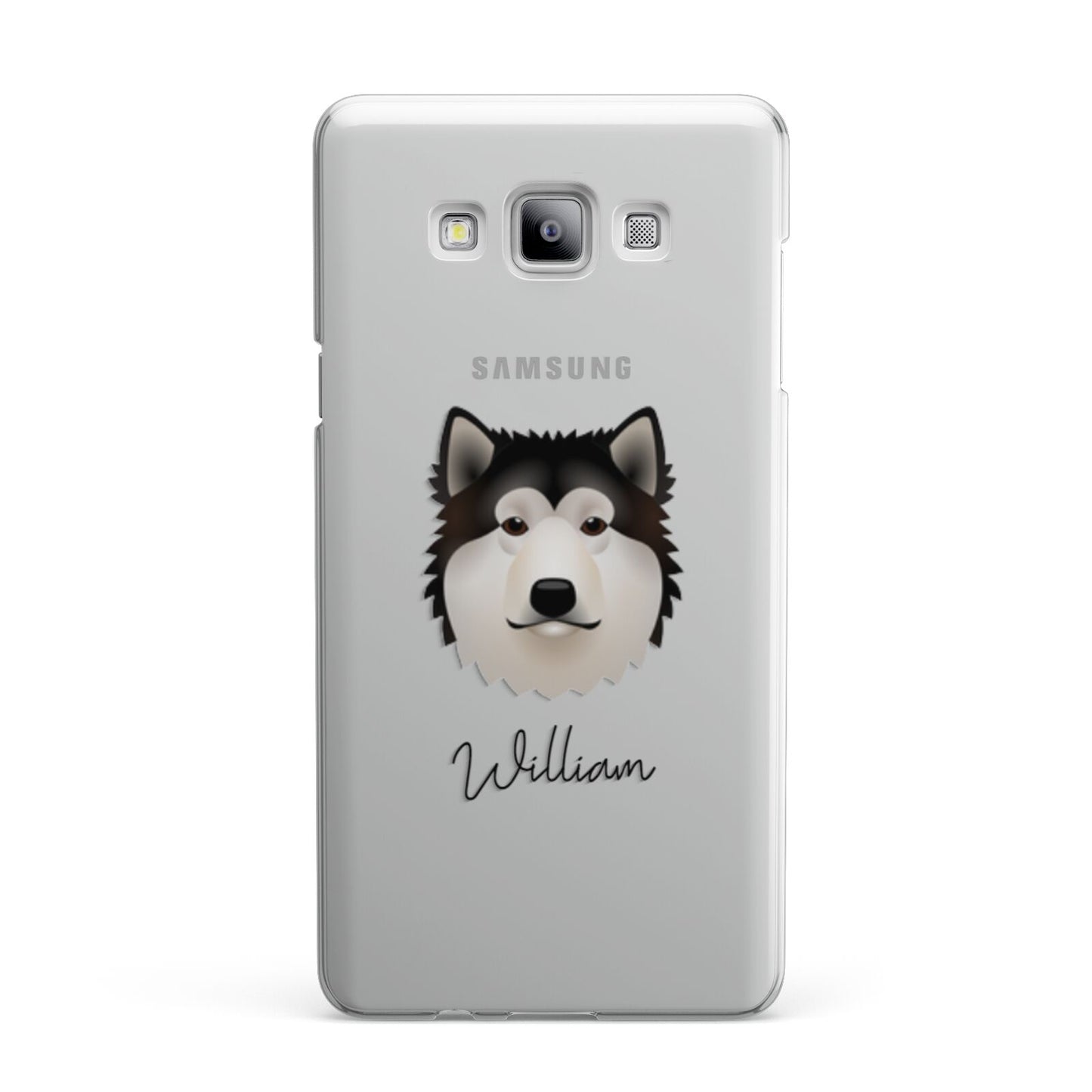 Alaskan Malamute Personalised Samsung Galaxy A7 2015 Case