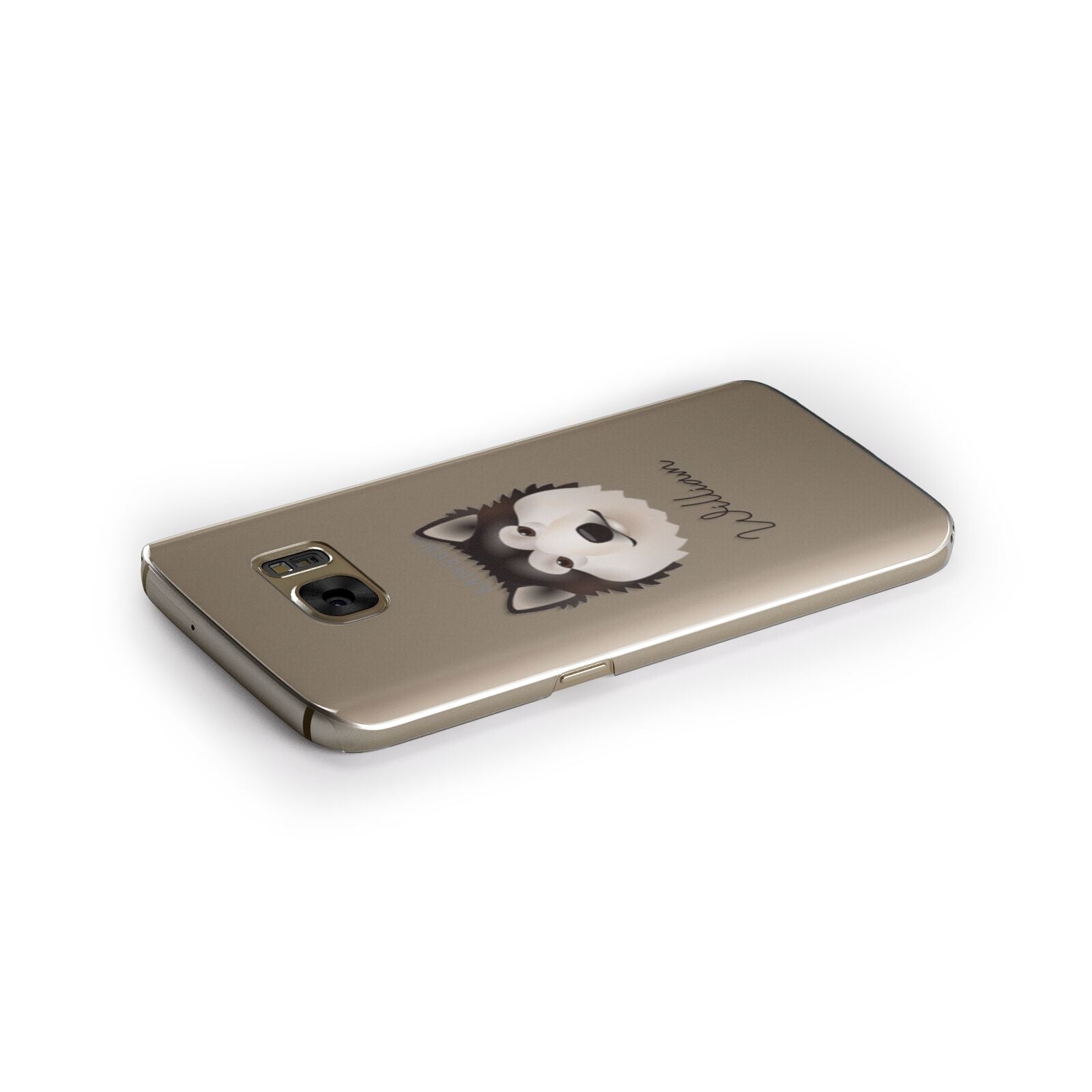 Alaskan Malamute Personalised Samsung Galaxy Case Side Close Up
