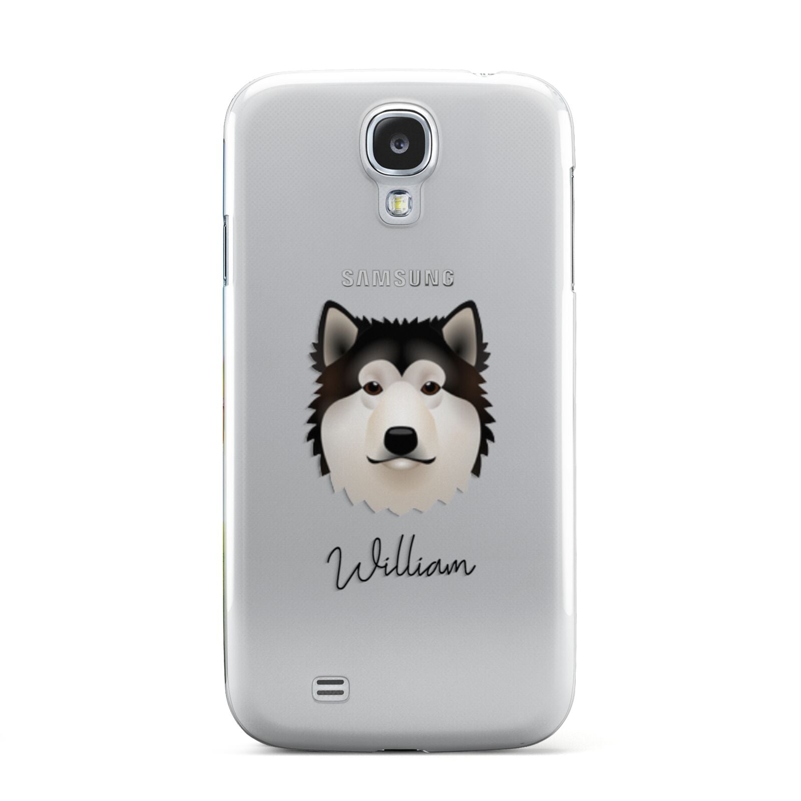 Alaskan Malamute Personalised Samsung Galaxy S4 Case