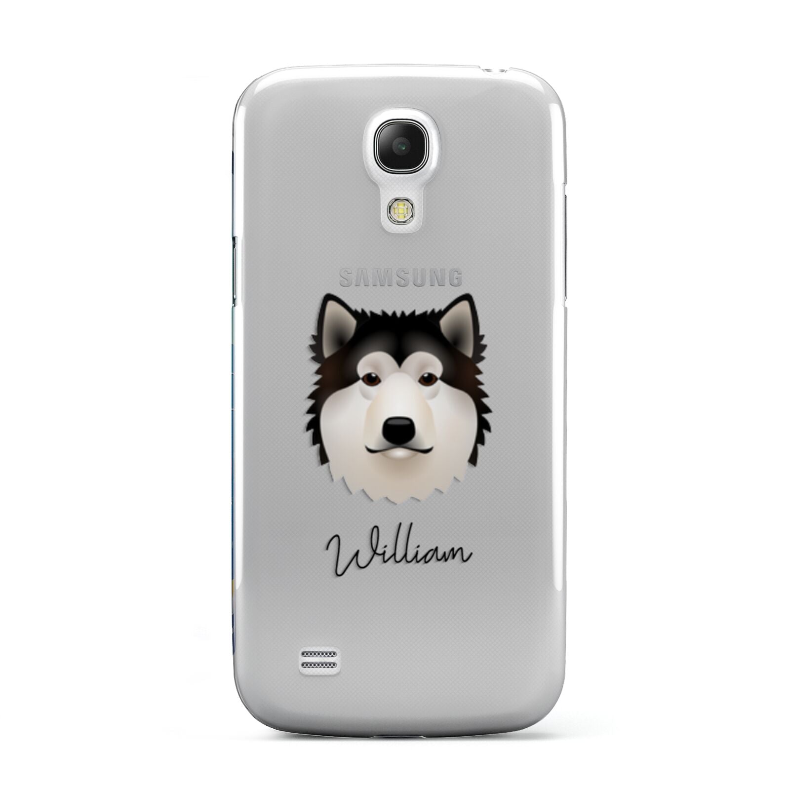 Alaskan Malamute Personalised Samsung Galaxy S4 Mini Case