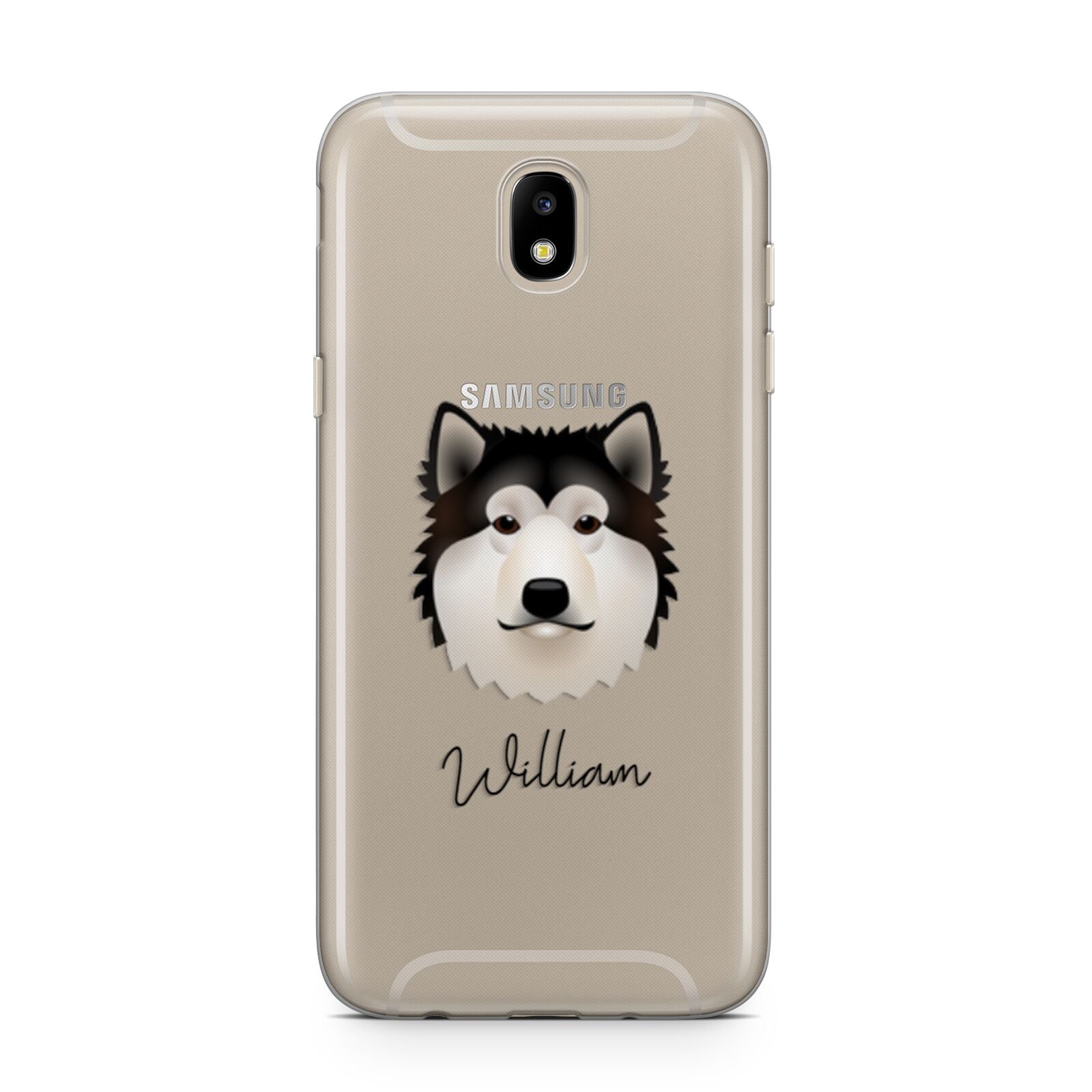 Alaskan Malamute Personalised Samsung J5 2017 Case