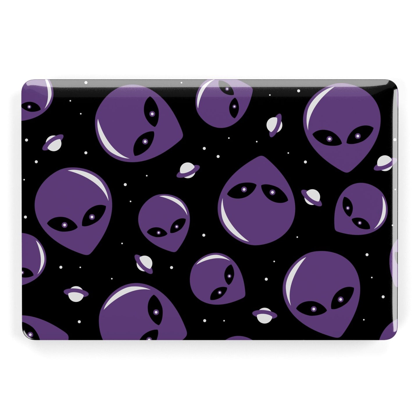 Alien Faces Apple MacBook Case