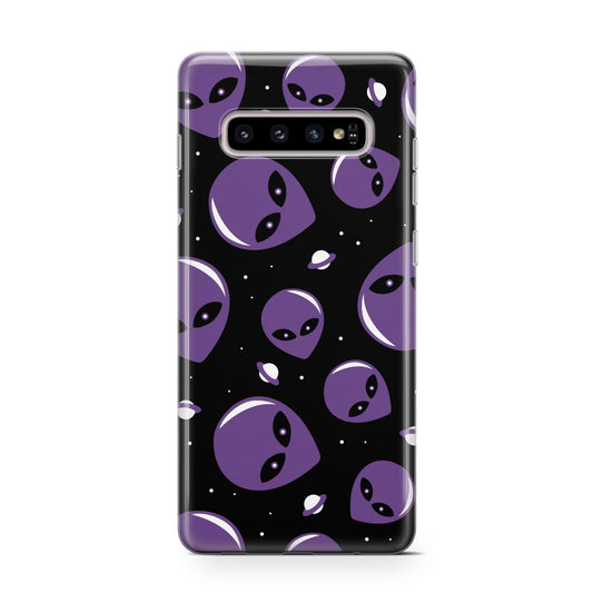 Alien Faces Protective Samsung Galaxy Case