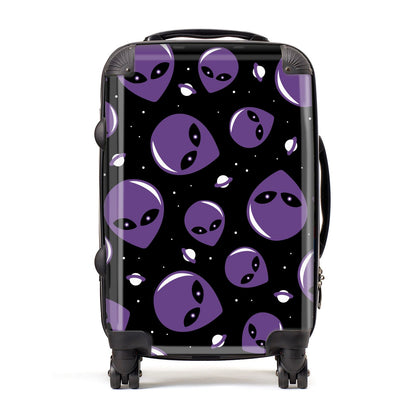 Alien Faces Suitcase