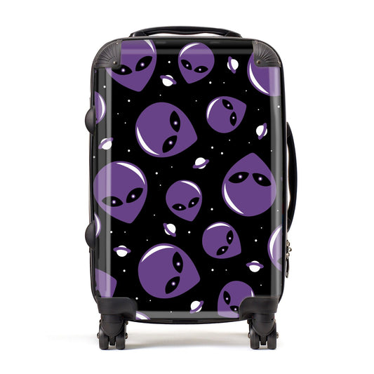 Alien Faces Suitcase