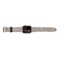 Almond Polka Dot Apple Watch Strap Size 38mm Landscape Image Gold Hardware