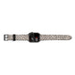 Almond Polka Dot Apple Watch Strap Size 38mm Landscape Image Space Grey Hardware