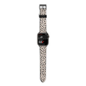 Almond Polka Dot Watch Strap