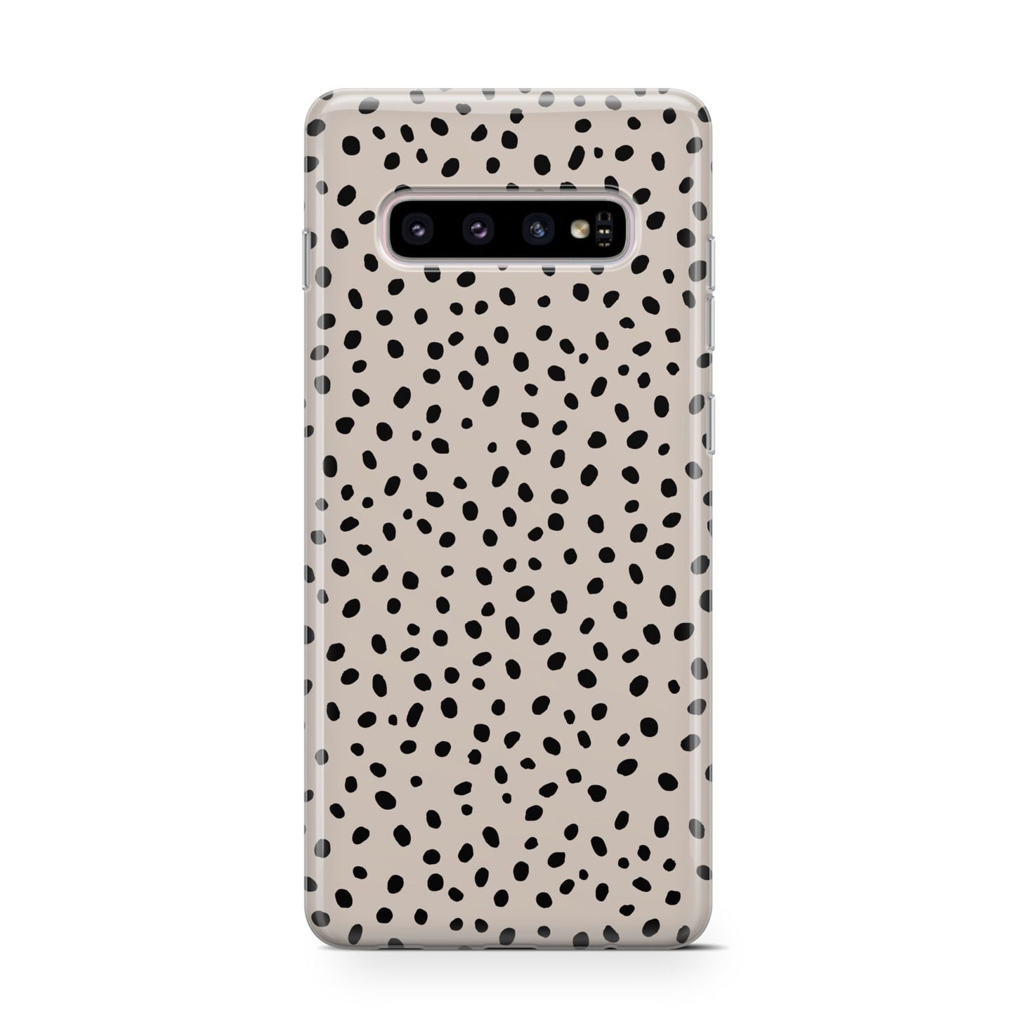 Almond Polka Dot Protective Samsung Galaxy Case