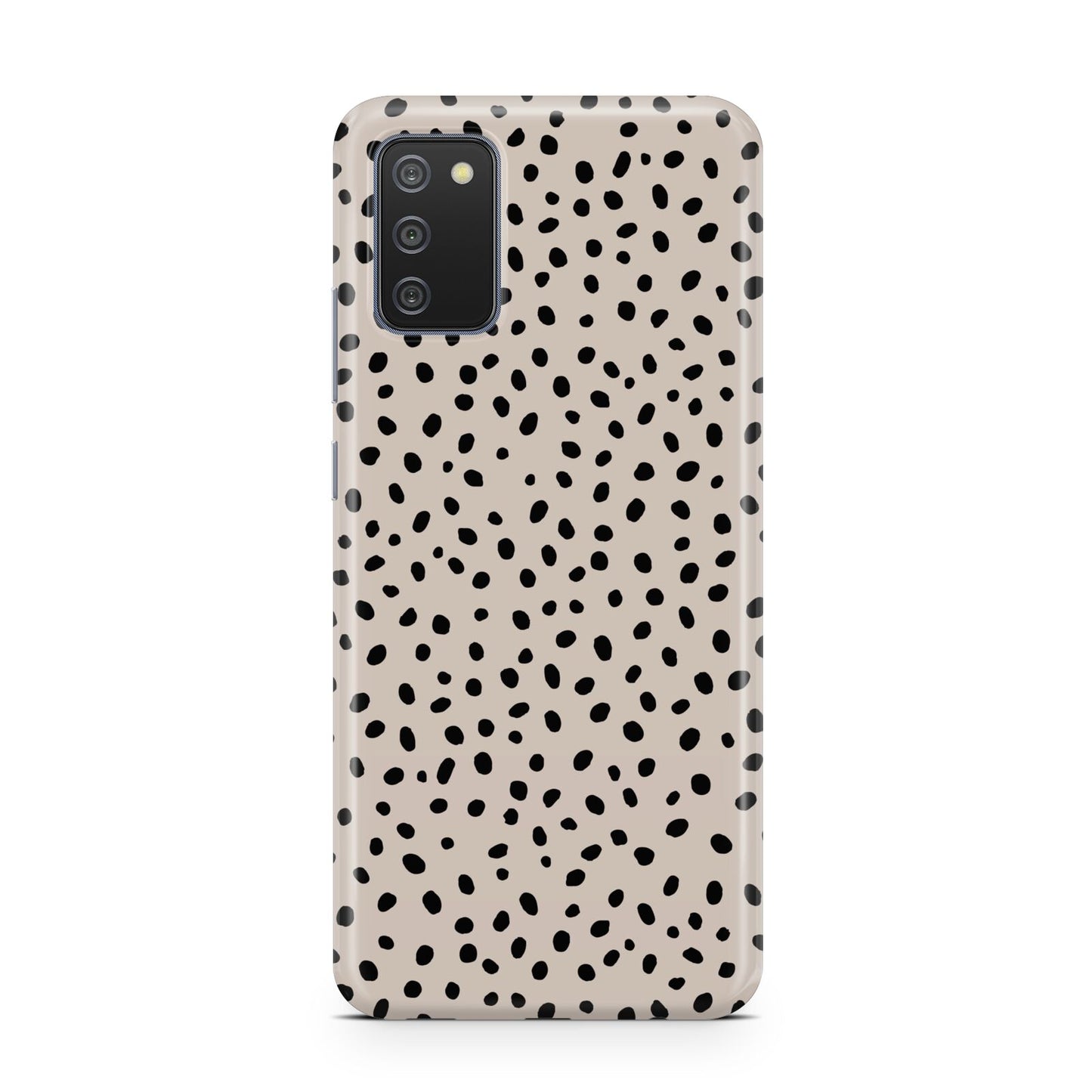 Almond Polka Dot Samsung A02s Case