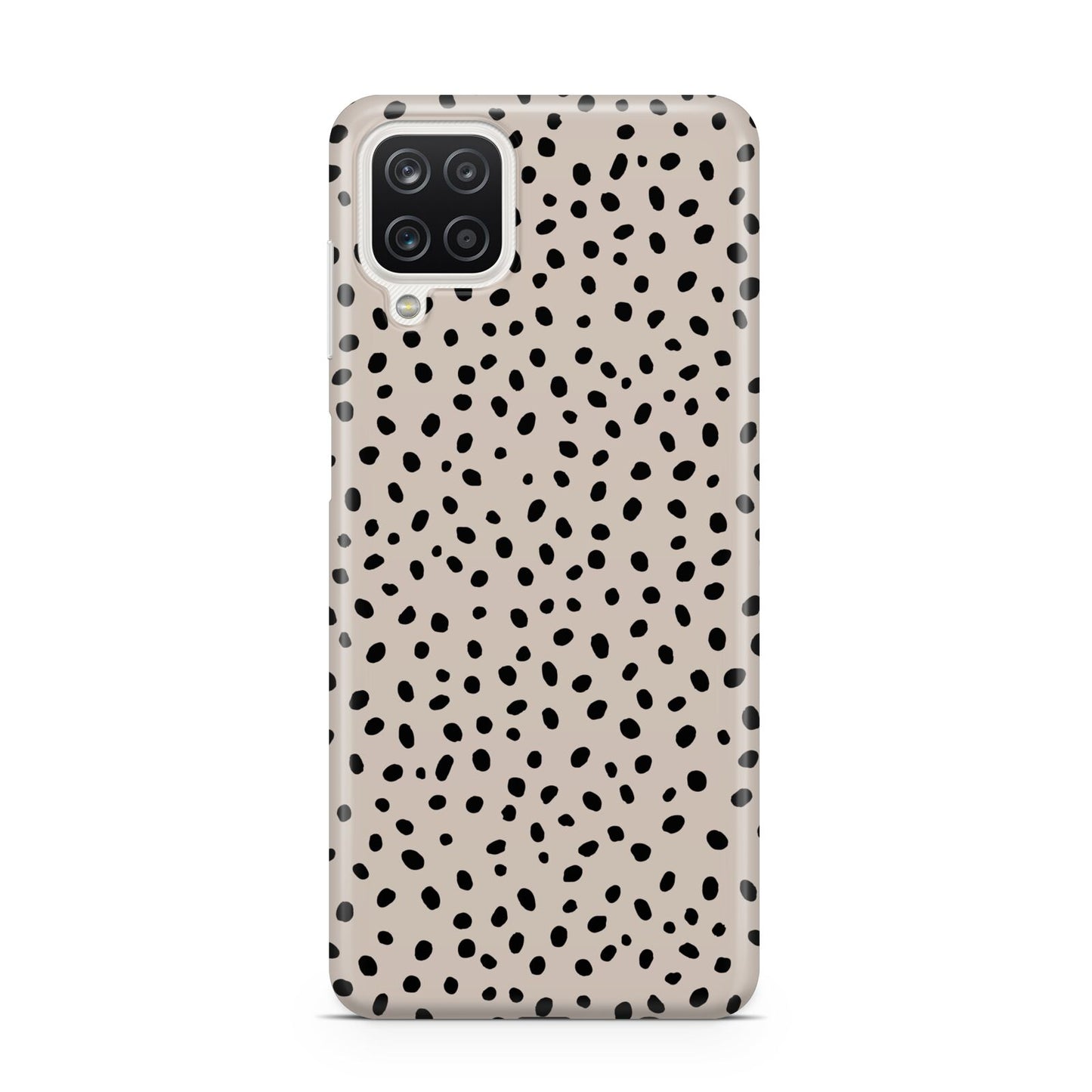 Almond Polka Dot Samsung A12 Case