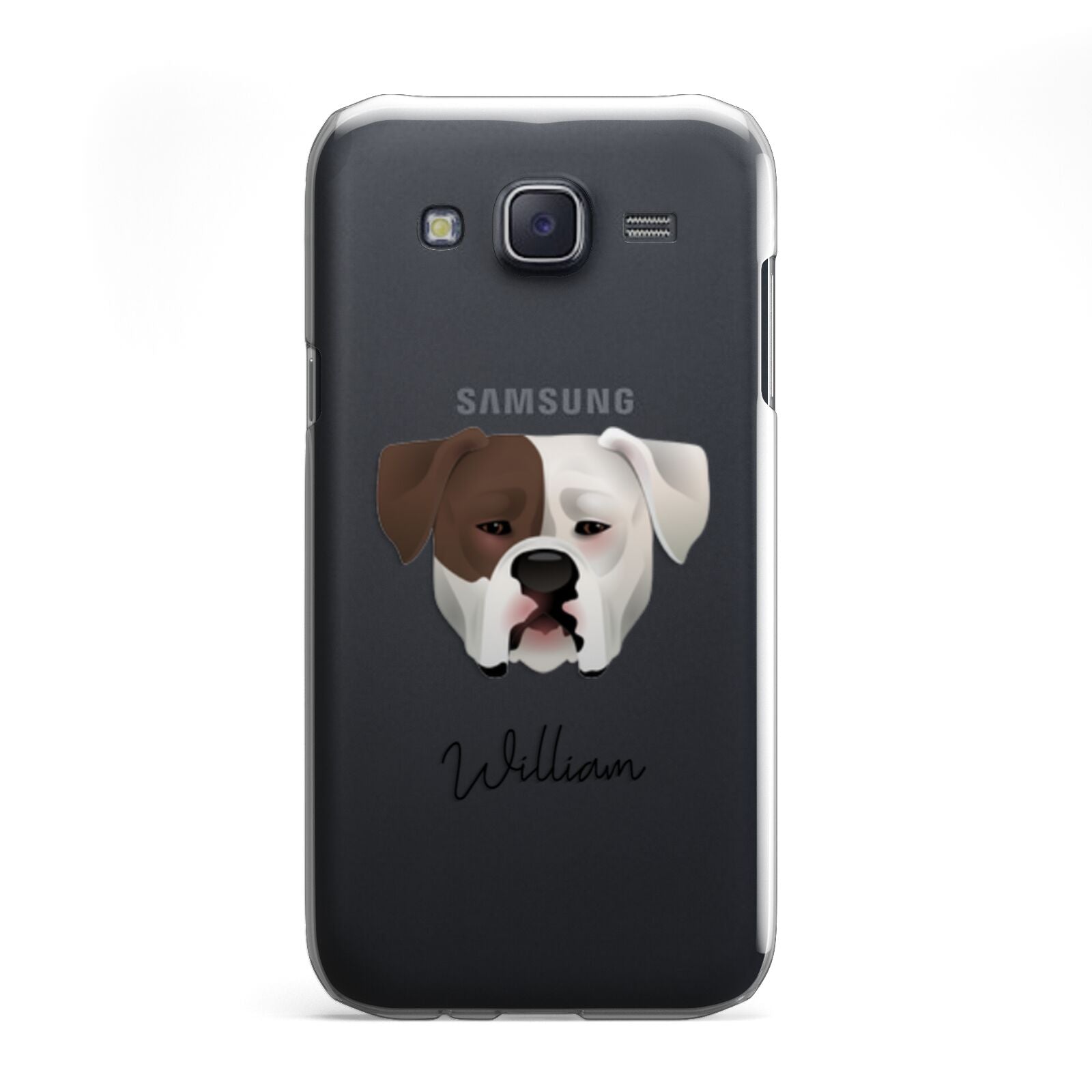 American Bulldog Personalised Samsung Galaxy J5 Case