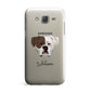 American Bulldog Personalised Samsung Galaxy J7 Case