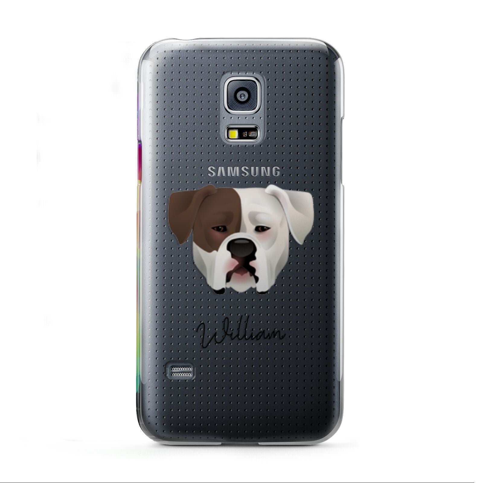 American Bulldog Personalised Samsung Galaxy S5 Mini Case