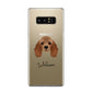 American Cocker Spaniel Personalised Samsung Galaxy Note 8 Case