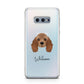 American Cocker Spaniel Personalised Samsung Galaxy S10E Case