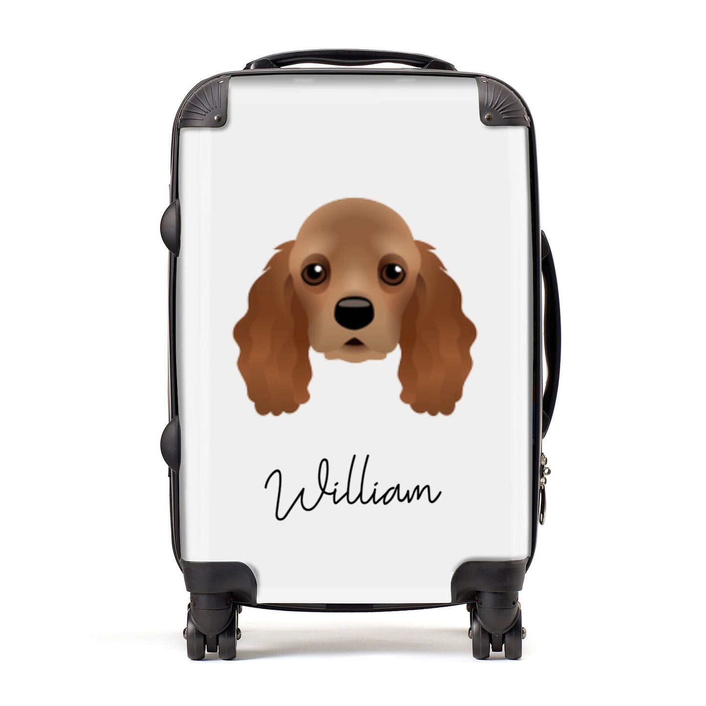 American Cocker Spaniel Personalised Suitcase