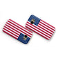 American Flag Samsung Galaxy Case Flat Overview