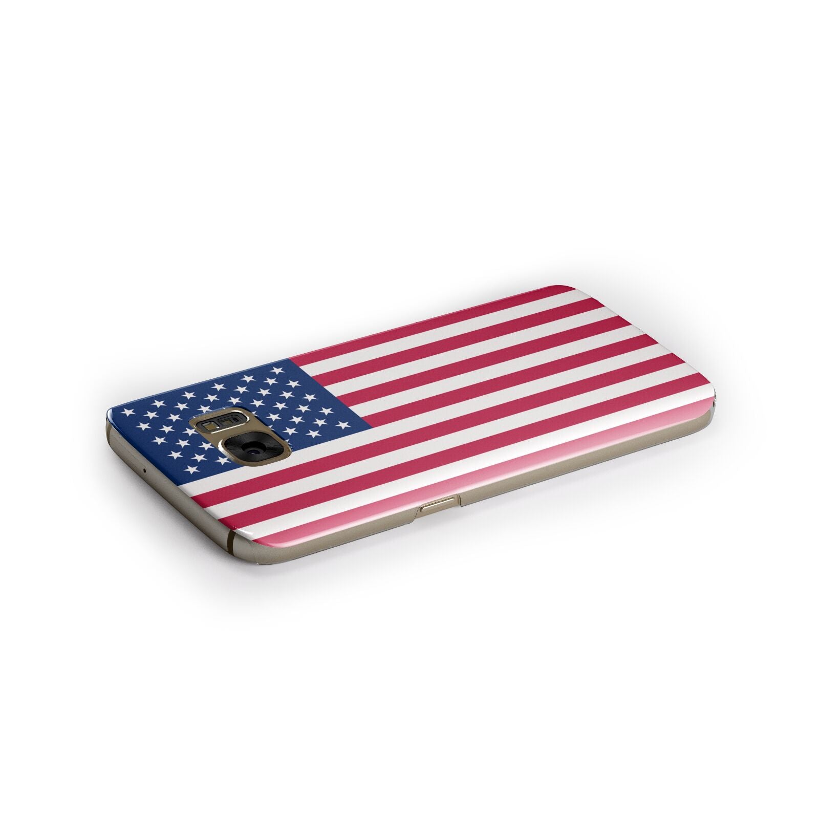 American Flag Samsung Galaxy Case Side Close Up