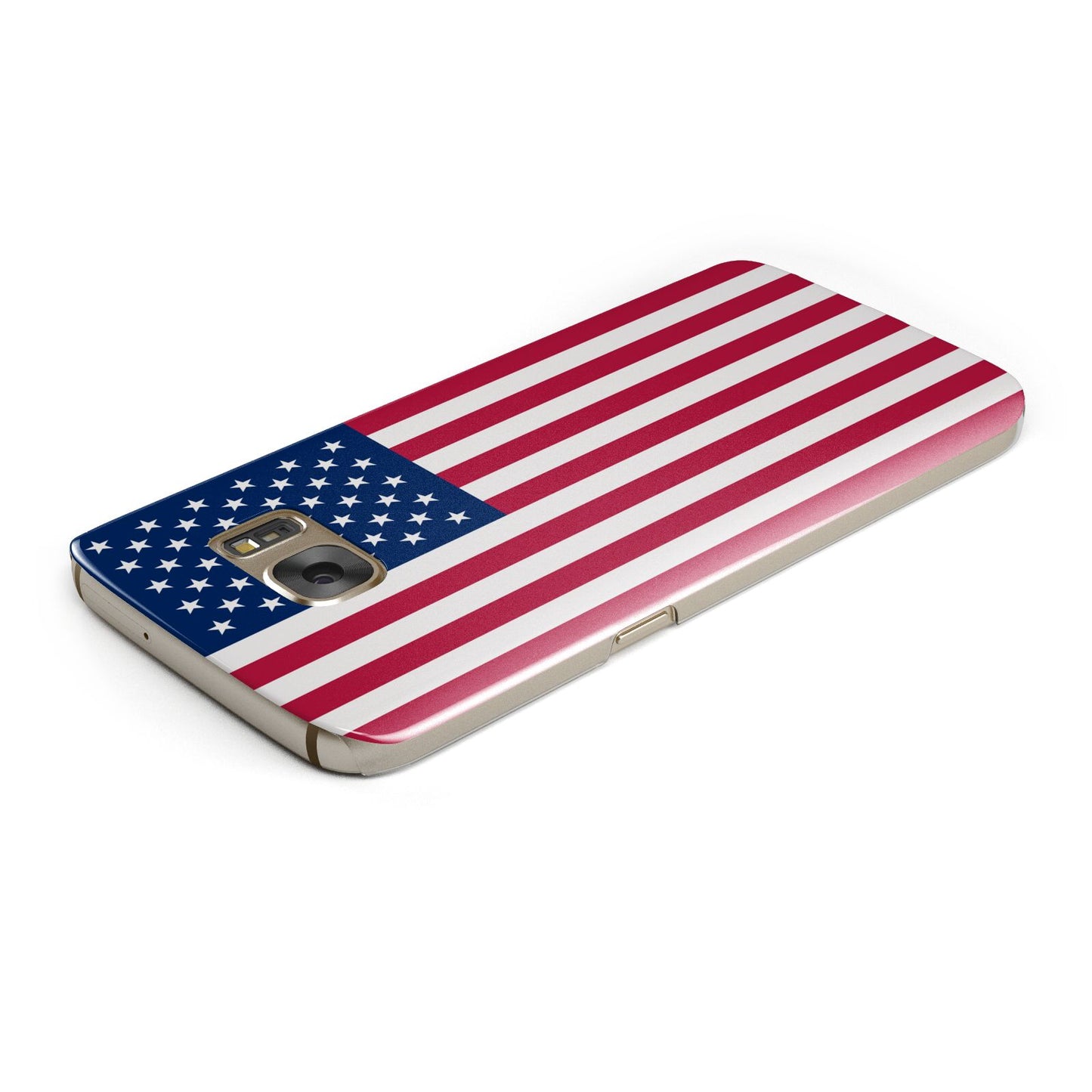 American Flag Samsung Galaxy Case Top Cutout