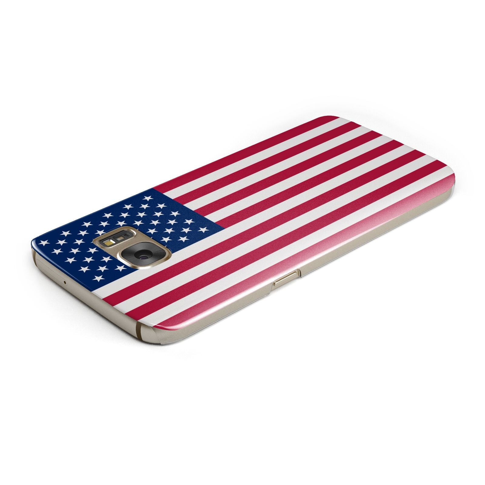 American Flag Samsung Galaxy Case Top Cutout