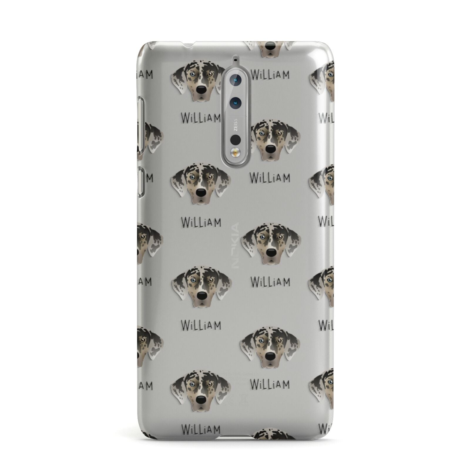 American Leopard Hound Icon with Name Nokia Case