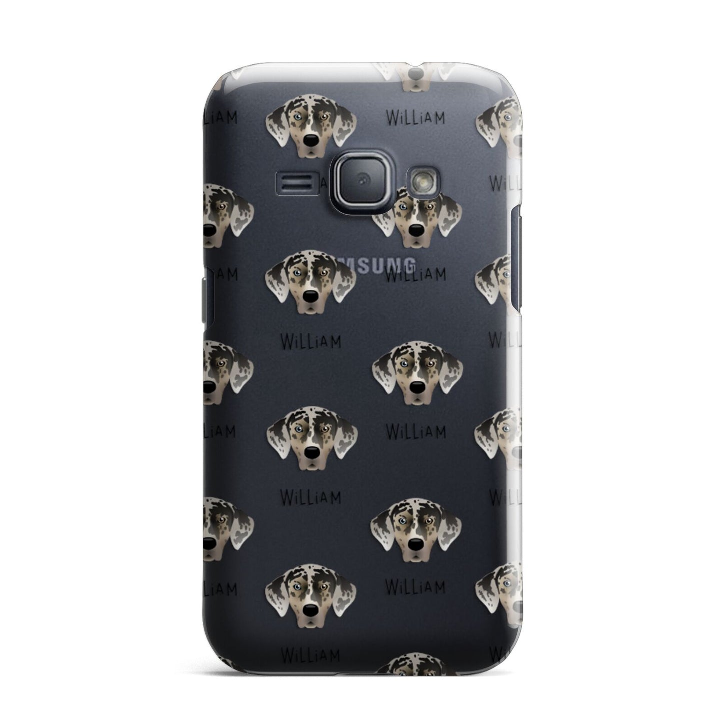 American Leopard Hound Icon with Name Samsung Galaxy J1 2016 Case