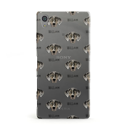 American Leopard Hound Icon with Name Sony Xperia Case