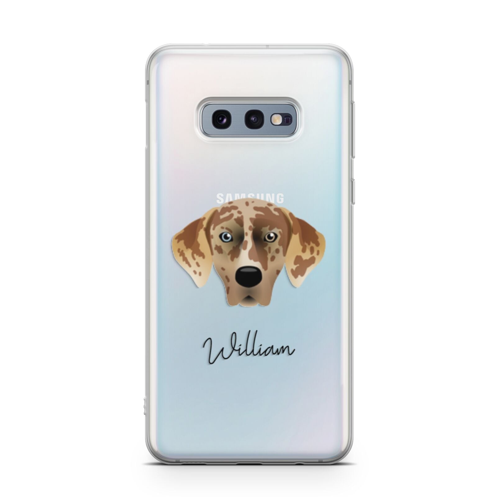 American Leopard Hound Personalised Samsung Galaxy S10E Case