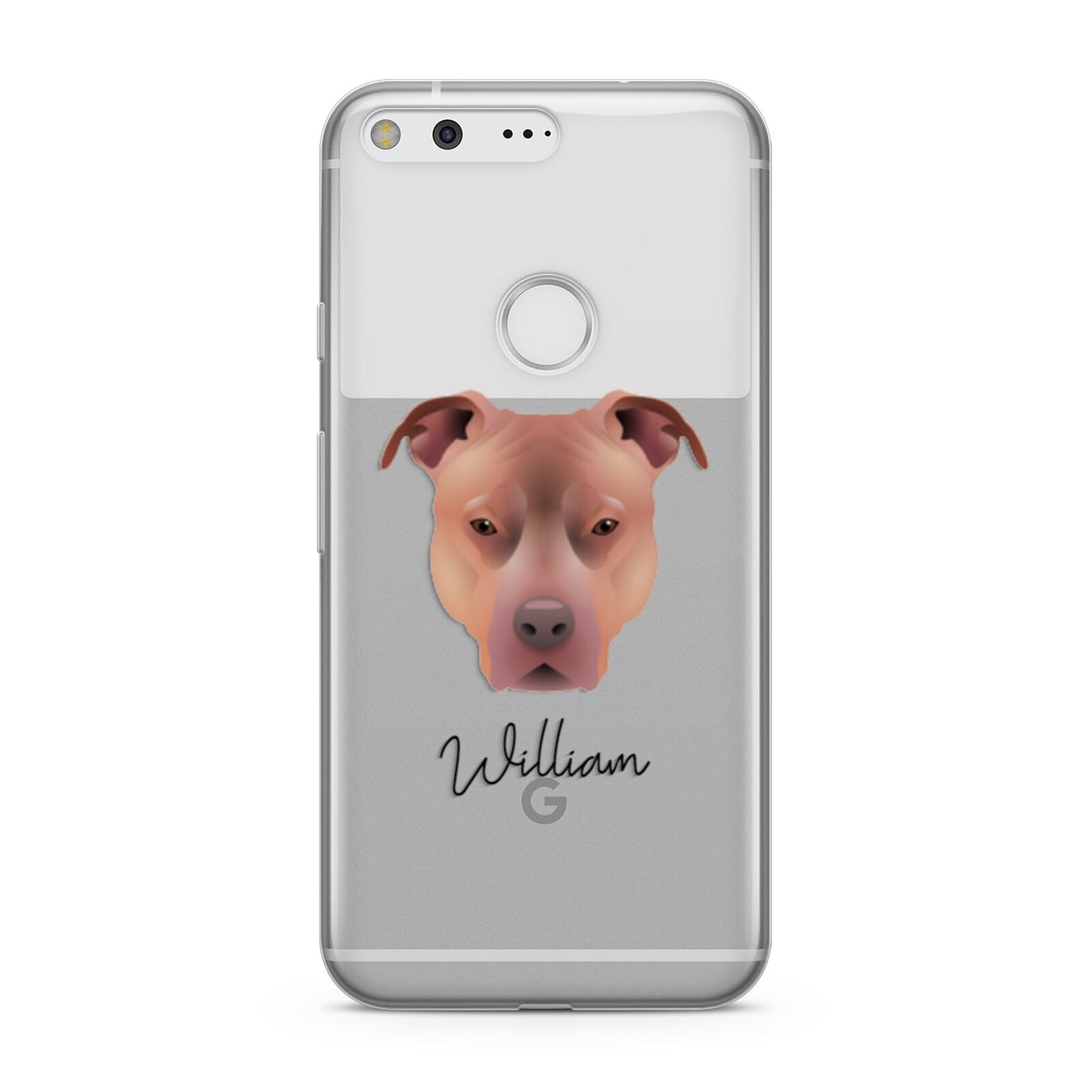 American Pit Bull Terrier Personalised Google Pixel Case