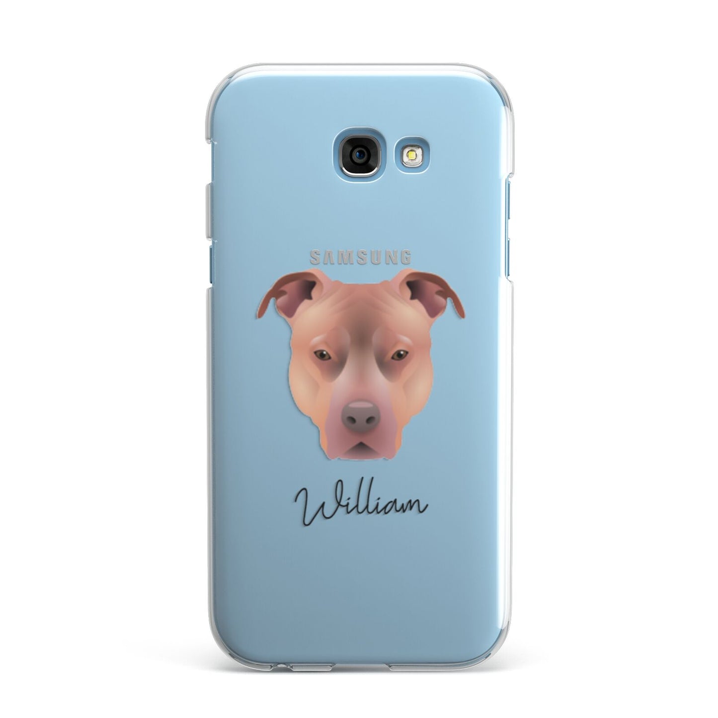American Pit Bull Terrier Personalised Samsung Galaxy A7 2017 Case