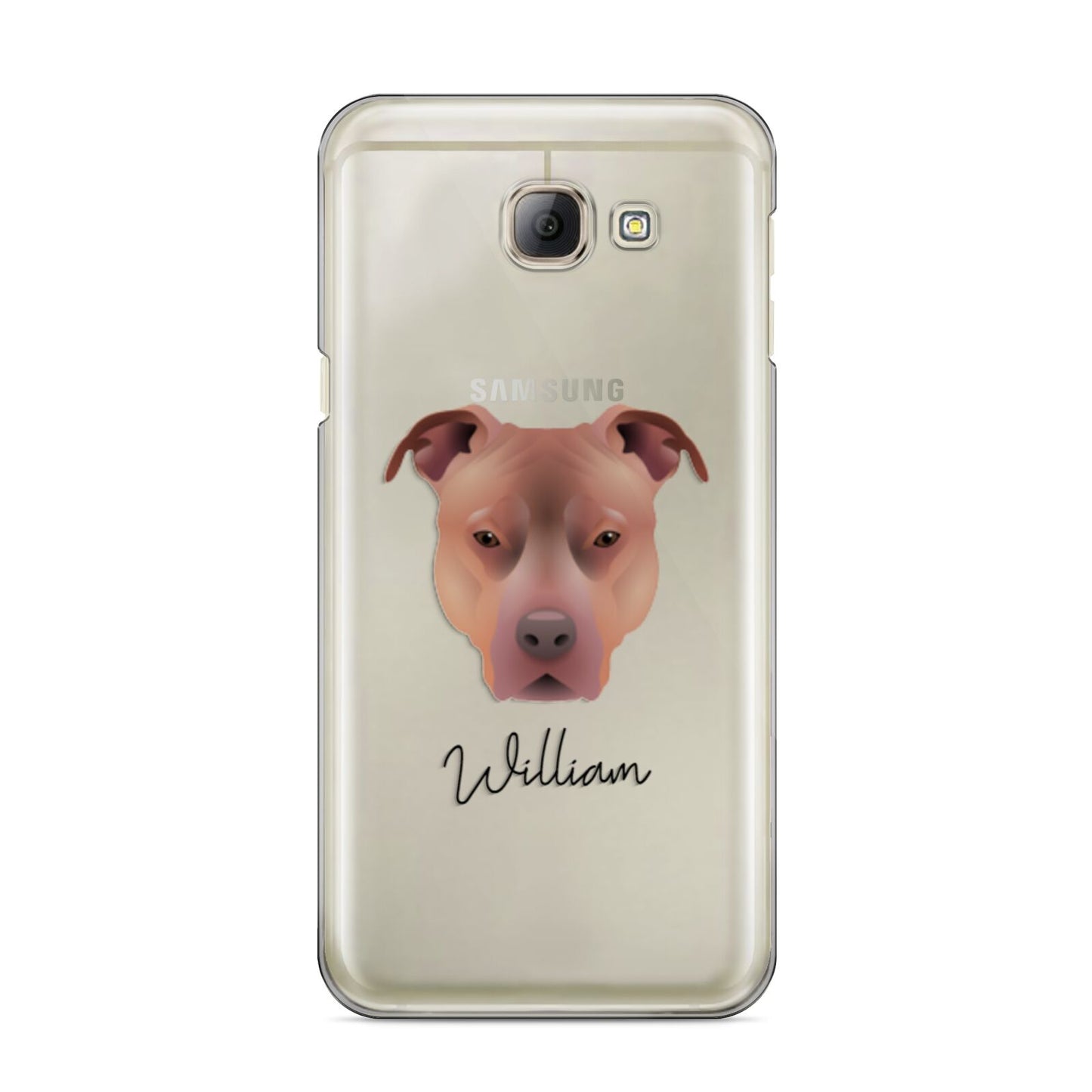 American Pit Bull Terrier Personalised Samsung Galaxy A8 2016 Case