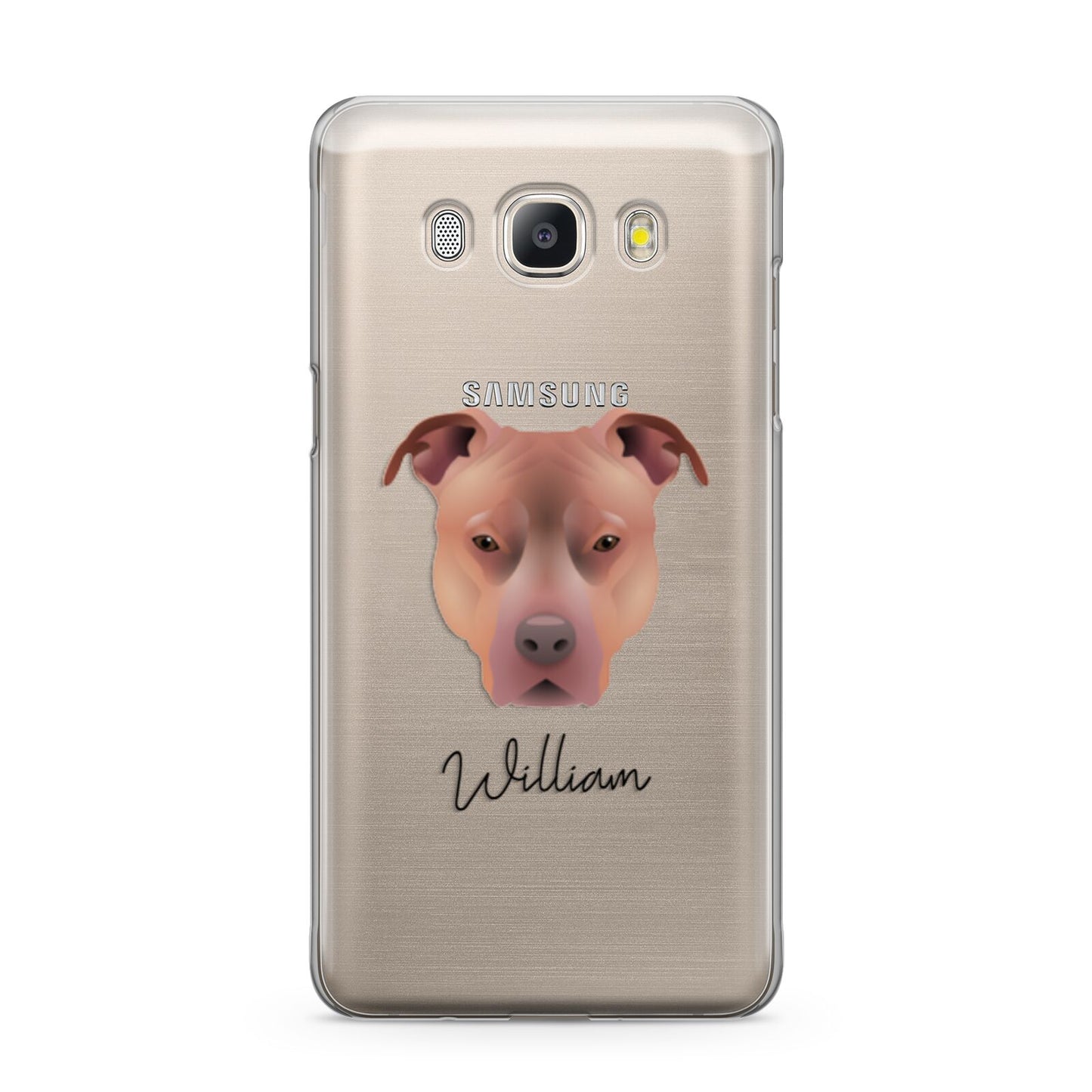 American Pit Bull Terrier Personalised Samsung Galaxy J5 2016 Case