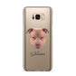 American Pit Bull Terrier Personalised Samsung Galaxy S8 Plus Case