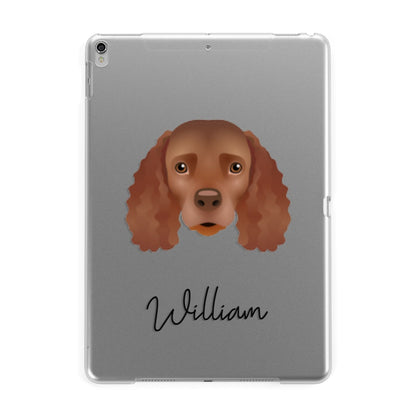 American Water Spaniel Personalised Apple iPad Silver Case